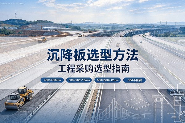 来安沉降板选择方法