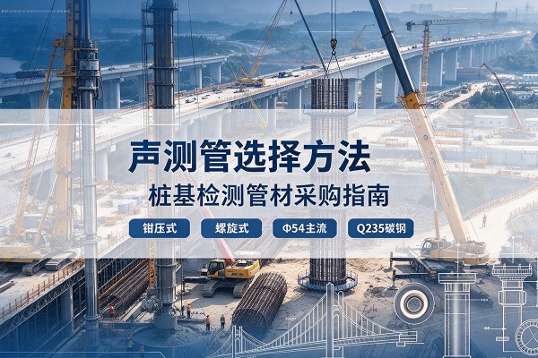 来安声测管选型标准