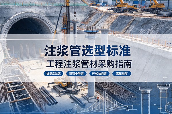来安注浆管选型标准