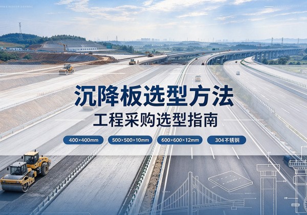 来安沉降板选择方法