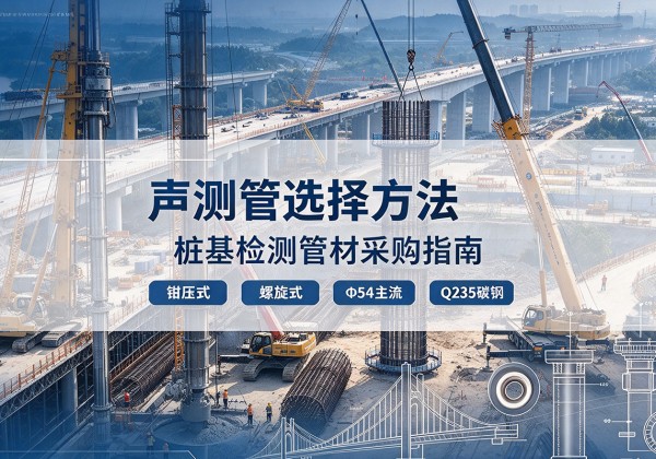 来安声测管选型标准