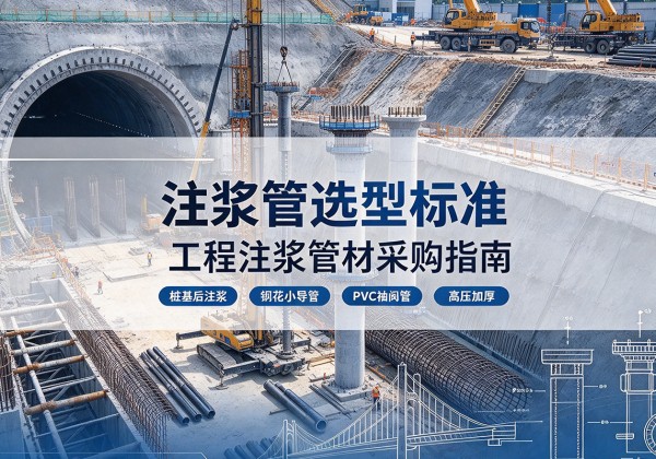来安注浆管选型标准